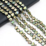 11-12mm Natural Baroque Pearl Beads Five-pointed Star Loose Hole Bead