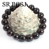 Natural Garnet Adjustable Stretchy Bracelet 7.5 inch