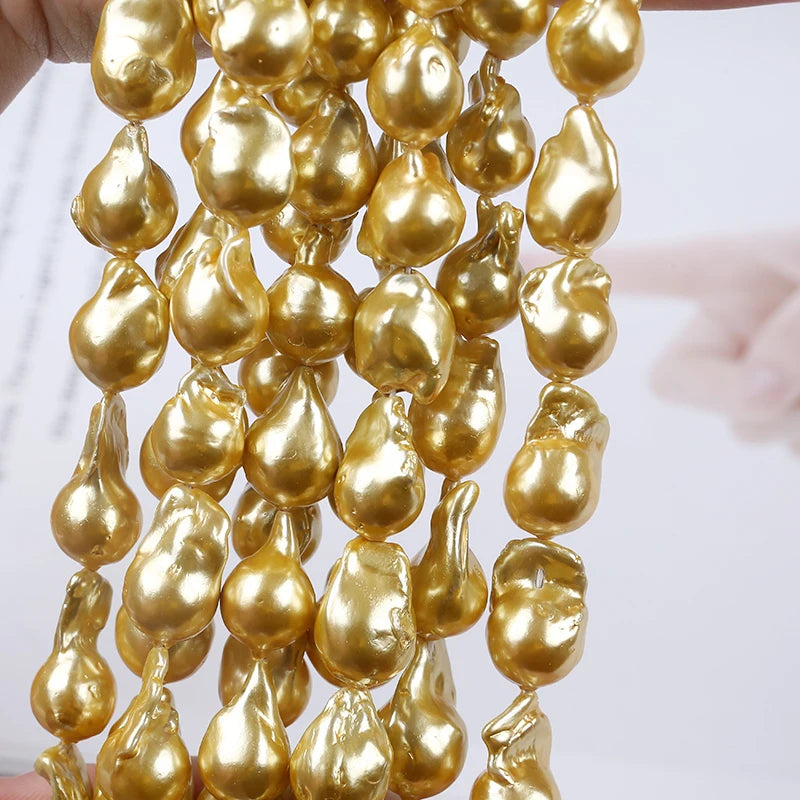 11-13mm Freshwater Baroque Pearl Strand for Jewelry Making