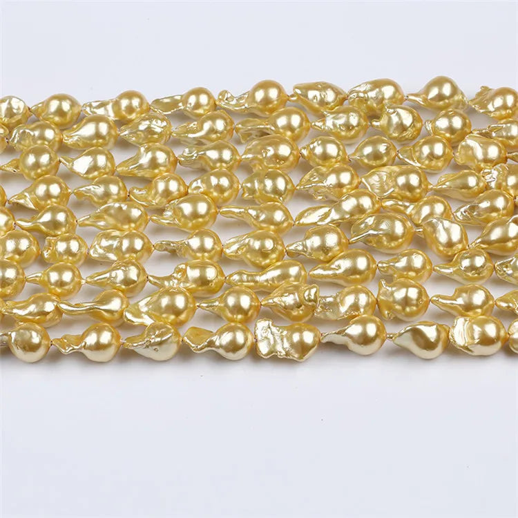 11-13mm Baroque Shape Natural Freshwater Pearl Strands