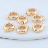 11*14MM 14K Plated Necklace Clasps High Jewelry Accessories