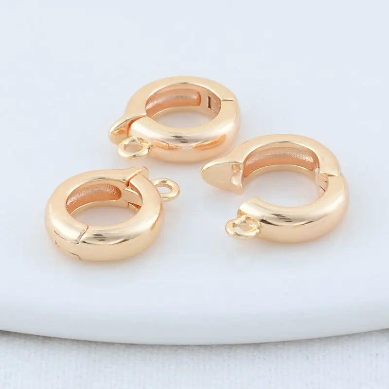11*14MM 14K Plated Necklace Clasps High Jewelry Accessories