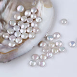 11-14mm Natural Coin Shape Freshwater Pearl