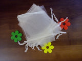 50pcs Organza Bag Drawstring Jewelry Gift Candy Pouch Yarn Bag