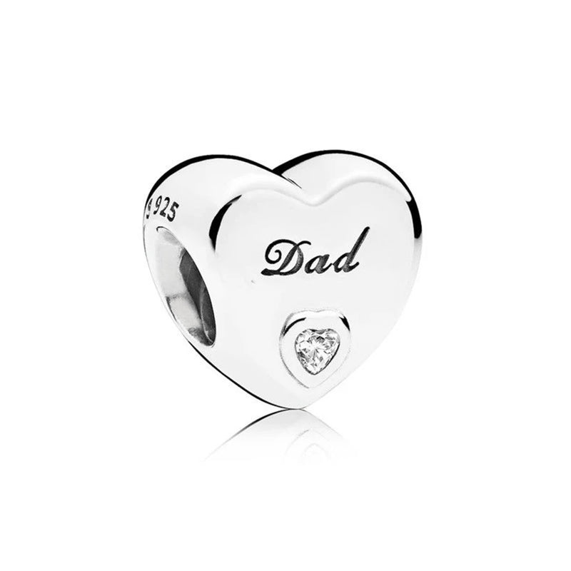 925 Sterling Silver Rose Crystal Pendant for Women's High-end Jewelry