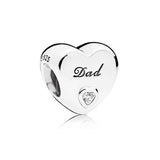 925 Sterling Silver Rose Crystal Pendant for Women's High-end Jewelry