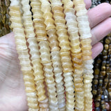 11*20MM Agates Jades Loose Spacer Beads For Jewelry Making