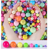 Multicolor Acrylic Beads for Jewelry Making DIY Bracelet Necklace