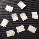 11*8MM 10Pcs Natural Pearl Mother Shell Charms Pendants