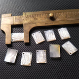 11*8MM 10Pcs Natural Pearl Mother Shell Charms Pendants