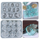 Irregular Crystal Stone Pendant Silicone Mold DIY Resin Mold