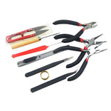 11-Piece Pliers Set for DIY Jewelry Making
