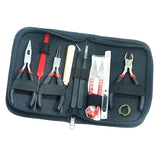 11 Pcs Jewelry Starter Kit with Case, Pliers & Beading Tool for Craft