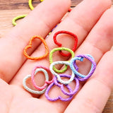 Alloy Split Jump Rings Lobster Clasp Eyelets Keychain Rings DIY Jewelry Making