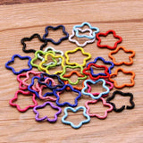 Alloy Split Jump Rings Lobster Clasp Eyelets Keychain Rings DIY Jewelry Making