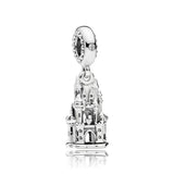 Women's 925 Silver Bracelet with Various Pendants