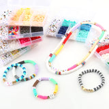 1100pcs Polymer Clay Charms Beads Kit for DIY Jewelry Making