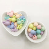 110PCS Safe Food Chewing Silicone Beads