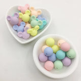 110PCS Safe Food Chewing Silicone Beads