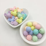 110PCS Safe Food Chewing Silicone Beads