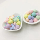 110PCS Safe Food Chewing Silicone Beads