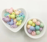 110PCS Safe Food Chewing Silicone Beads