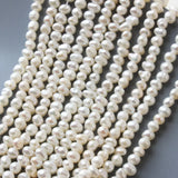 110PCS Natural Pearl Beads DIY Bracelet Jewelry Making Supplies Tools