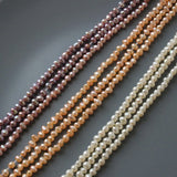 110PCS Natural Pearl Beads DIY Bracelet Jewelry Making Supplies Tools