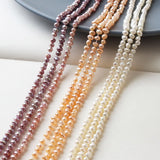 110PCS Natural Pearl Beads DIY Bracelet Jewelry Making Supplies Tools