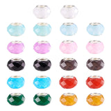 110Pcs Colorful Resin European Beads for Jewelry Making DIY