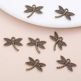 Dragonfly Charm Metal Accessories DIY Jewelry Making Pendant Bracelet Necklace