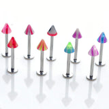 110pcs Body Jewelry Piercings Steel Acrylic Set Woman 14G 16G Random Mix