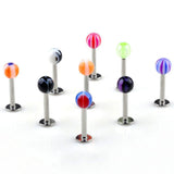110pcs Body Jewelry Piercings Steel Acrylic Set Woman 14G 16G Random Mix