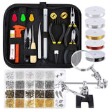 1116Pcs Jewelry Making Kit for Rings Necklaces Bracelets