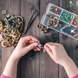 1116Pcs Jewelry Making Kit for Rings Necklaces Bracelets
