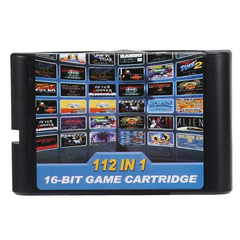 112 in 1 Game Cartridge for Megadrive and NTSC