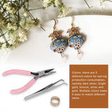 1128 Pieces Earring Kit with Hooks, Jump Rings, Pliers, Tweezers