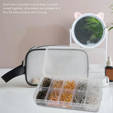 1128 Pc Earring Making Kit w/ Hooks, Rings, Pliers, Tweezers, Opener