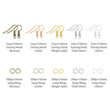 1128 pcs Earring Making Kit with Hooks, Rings, Pliers, Tweezers, Opener