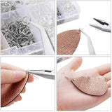 Earrings Making Supplies Kit with Tools for DIY Jewelry
