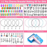 Crystal Children's Bracelet Making Set DIY Jewelry Christmas Kids Charm