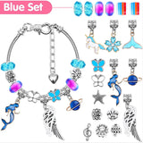 Crystal Children's Bracelet Making Set DIY Jewelry Christmas Kids Charm