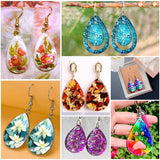 Teardrop Earring Silicone Molds Kit for Resin Jewelry Epoxy Casting