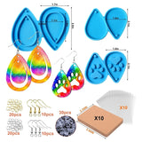 Teardrop Earring Silicone Molds Kit for Resin Jewelry Epoxy Casting