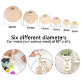1150 PCs Wooden Beads Set DIY with Crystal Elastic Line