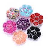 1150Pcs Multicolor Acrylic Pearl Beads for Jewelry Making