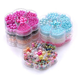 1150Pcs Multicolor Acrylic Pearl Beads for Jewelry Making