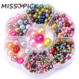 1150Pcs Multicolor Acrylic Pearl Beads for Jewelry Making