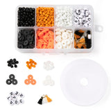 Halloween Mix Clay Beads DIY Kit for Bracelets and Earrings