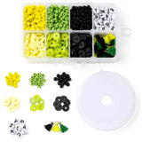 Halloween Mix Clay Beads DIY Kit for Bracelets and Earrings